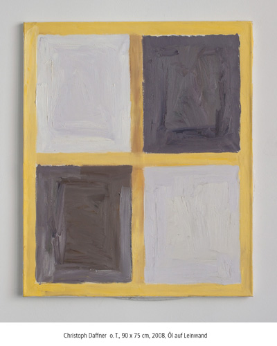 Christoph Daffner  o. T., 90 x 75 cm, 2008, l auf Leinwand