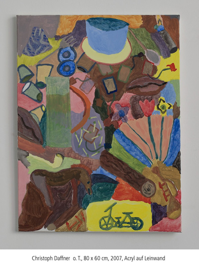 Christoph Daffner  o. T., 80 x 60 cm, 2007, Acryl auf Leinwand