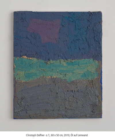 Christoph Daffner  o. T., 60 x 50 cm, 2010, l auf Leinwand