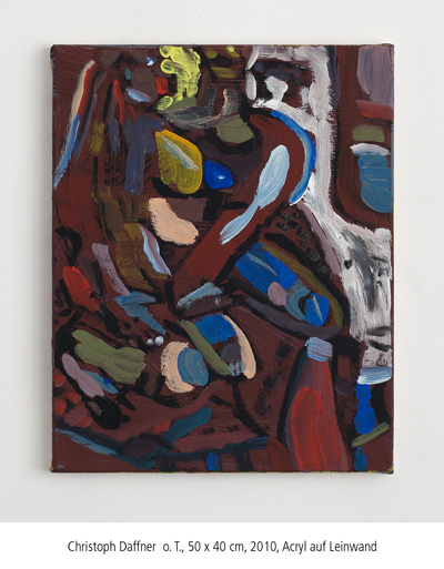 Christoph Daffner  o. T., 50 x 40 cm, 2010, Acryl auf Leinwand