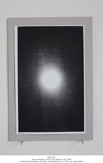 EK/P 157 Erwin Kneihsl  ohne Titel (Sonne 13), 2010 Silbergelatineabzug, Collage, Einzelabzug, 27 x 18,5 cm, ungerahmt