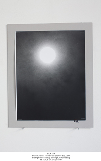 EK/P 219 Erwin Kneihsl  ohne Titel (Sonne 53), 2011 Silbergelatineabzug, Collage, Einzelabzug, 35 x 28,5 cm, ungerahmt