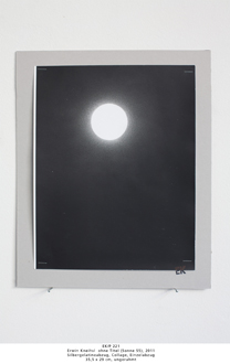 EK/P 221 Erwin Kneihsl  ohne Titel (Sonne 55), 2011 Silbergelatineabzug, Collage, Einzelabzug, 35,5 x 29 cm, ungerahmt