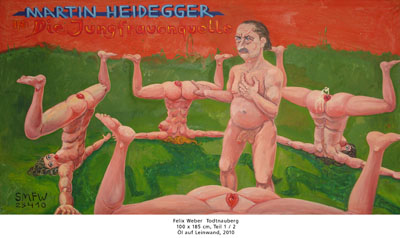 Felix Weber  Todtnauberg 50 x 70 cm, Teil 2 / 2 l auf Leinwand, 2010