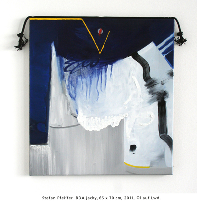 Stefan Pfeiffer  BDA jacky, 66 x 70 cm, 2011, l auf Lwd. 