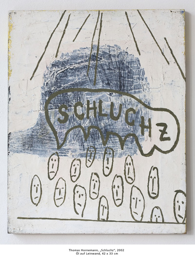 Thomas Hornemann, l auf Leinwand, Schluchz, 42 x 33 cm