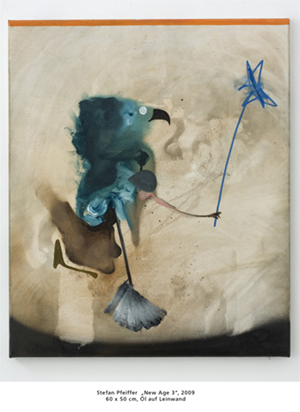 Stefan Pfeiffer New Age 3, 2009 60 x 50 cm l auf Leinwand