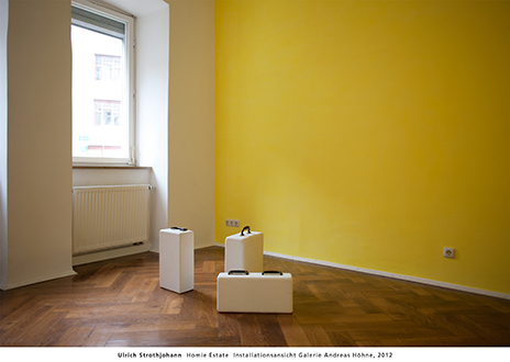 Ulrich Strothjohann  Homie Estate  Installationsansicht Galerie Andreas Hhne, 2012  