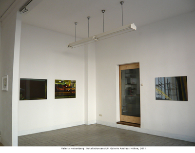 Valeria Heisenberg Installationsansicht Galerie Andreas Hhne, 2011